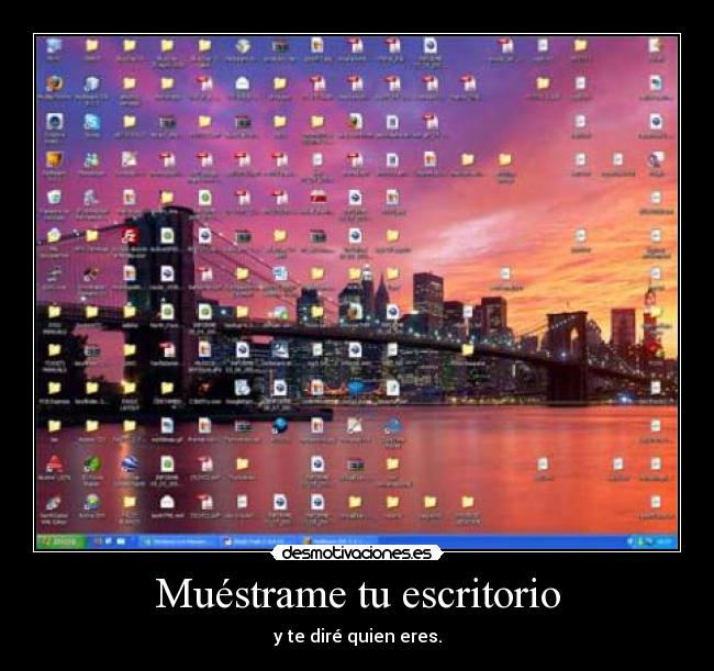 Muéstrame tu escritorio -