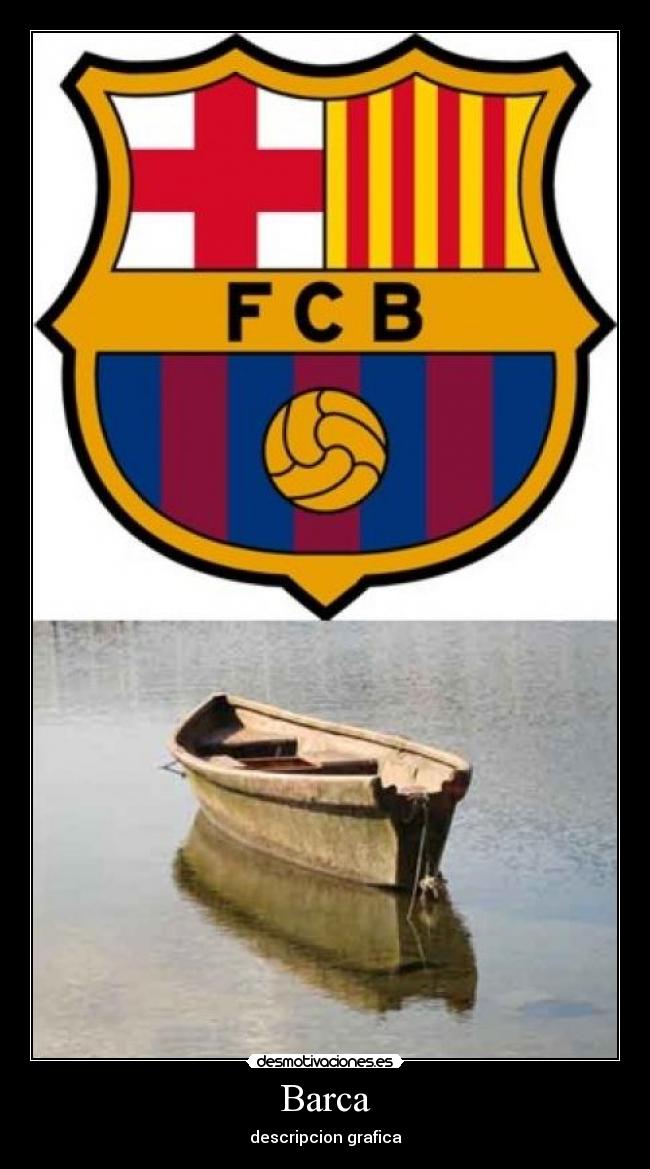 Barca - descripcion grafica