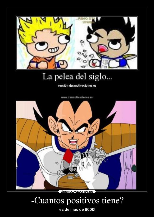 -Cuantos positivos tiene? -