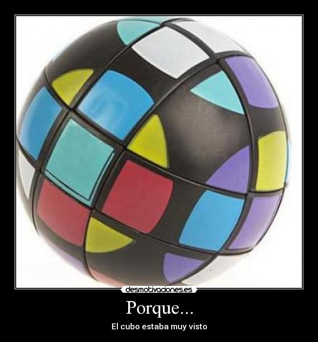 Porque... -