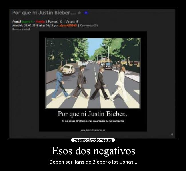 Esos dos negativos -