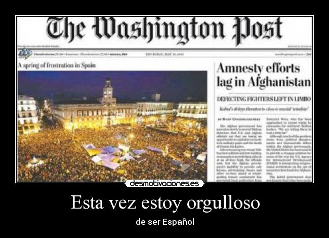 carteles orgullo ser espanol desmotivaciones