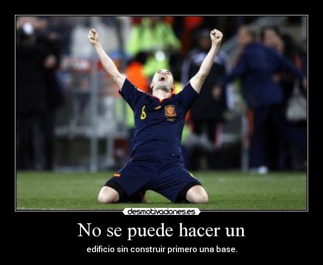 No se puede hacer un - 