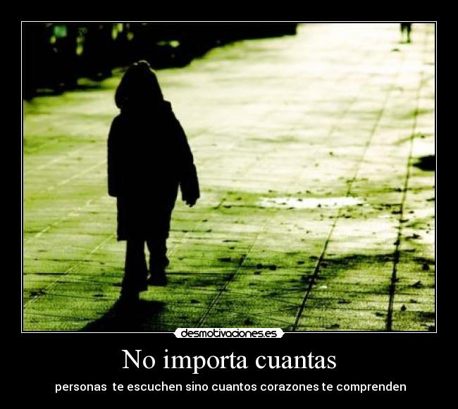 No importa cuantas - 
