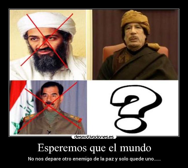 Esperemos que el mundo - 