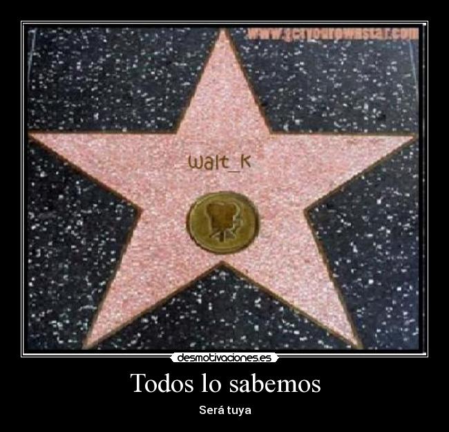Todos lo sabemos -