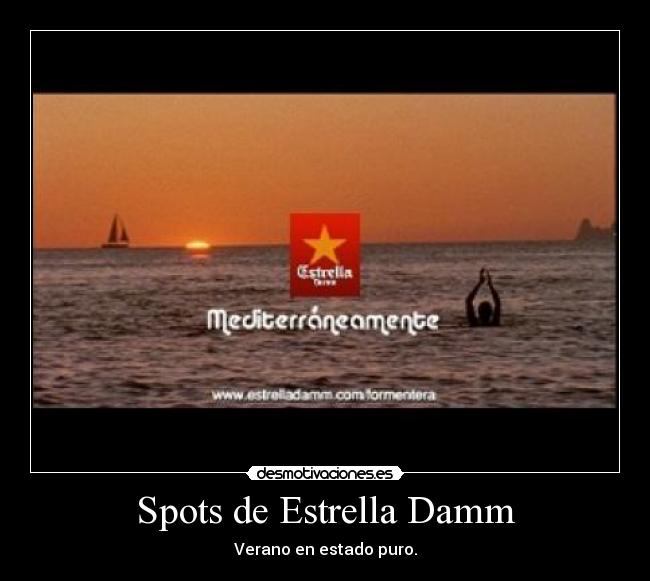 Spots de Estrella Damm - Verano en estado puro.