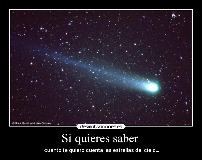 Si quieres saber -