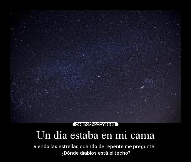 Un día estaba en mi cama - 