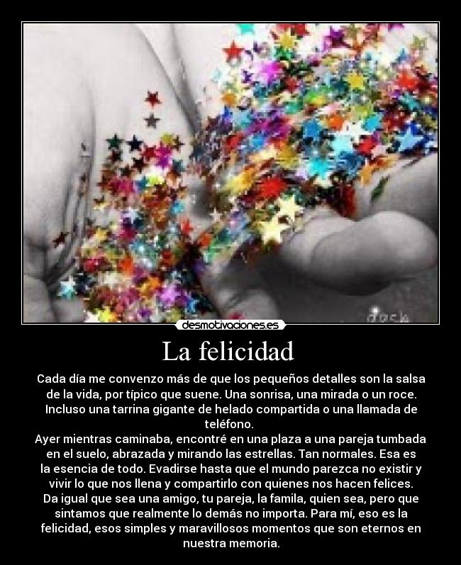 La felicidad -