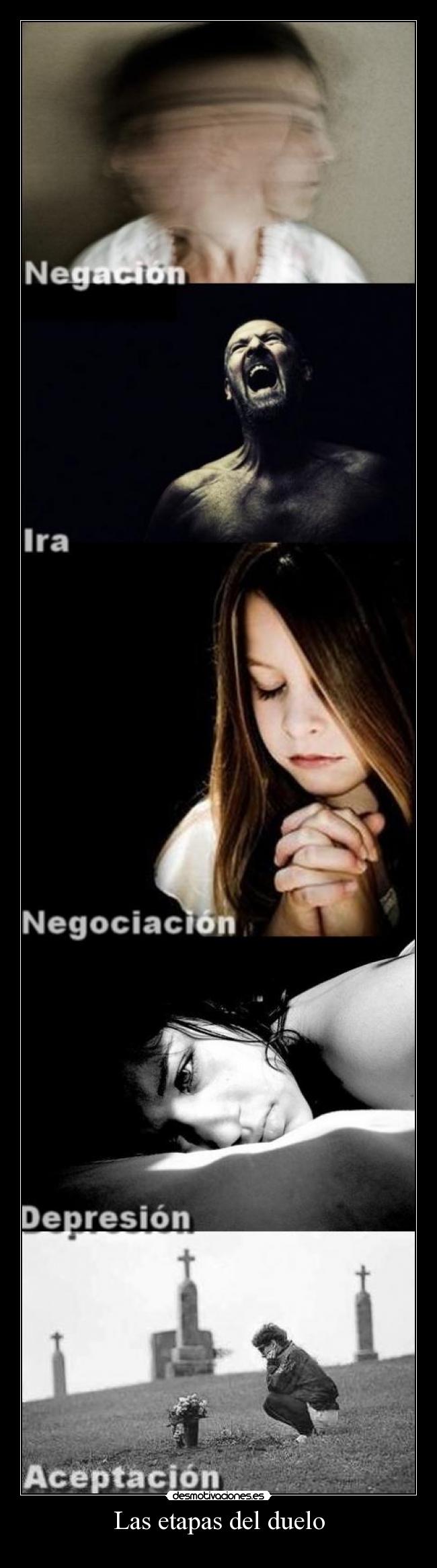Las etapas del duelo - 