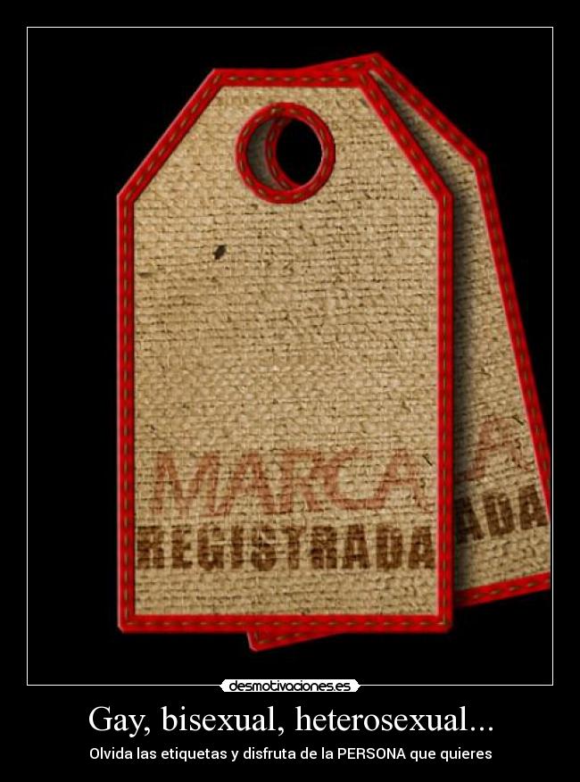 Gay, bisexual, heterosexual... - 