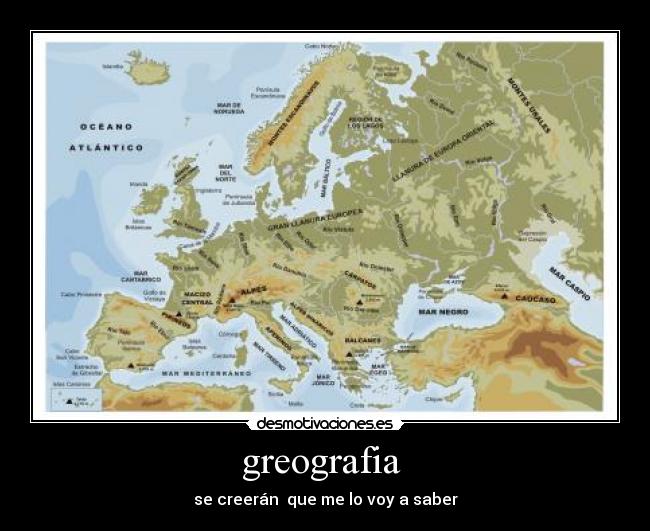greografia -