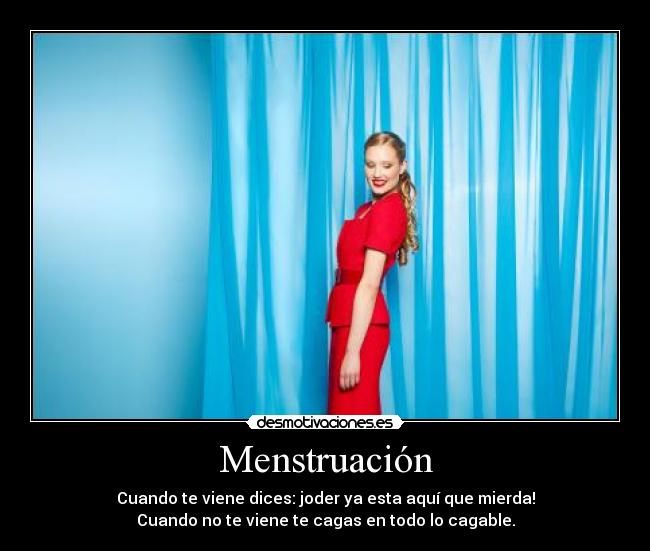 Menstruación -