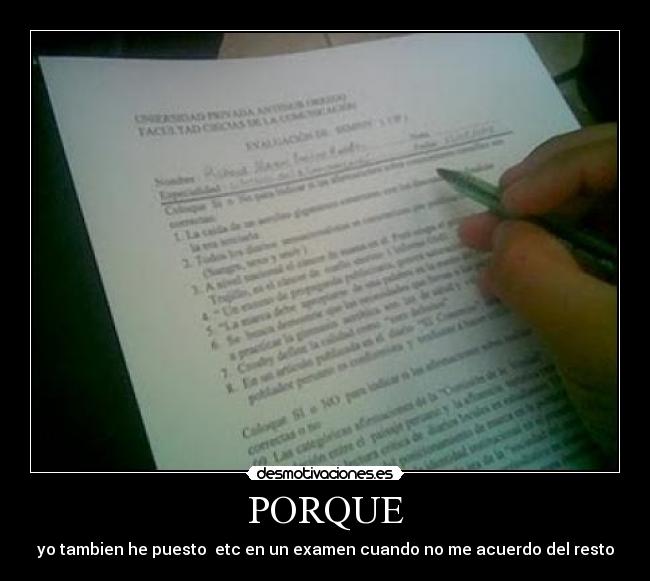 PORQUE - 