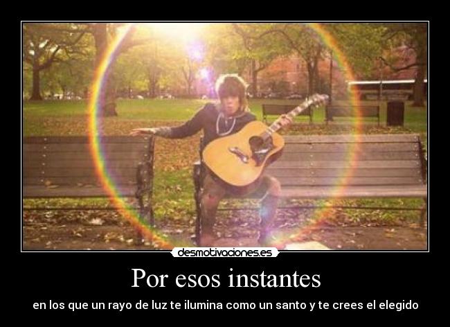 Por esos instantes - 