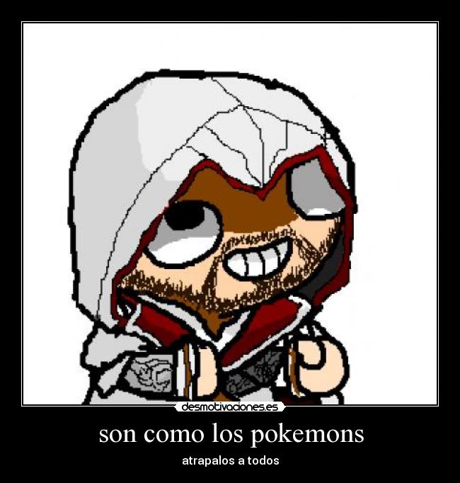 son como los pokemons - atrapalos a todos