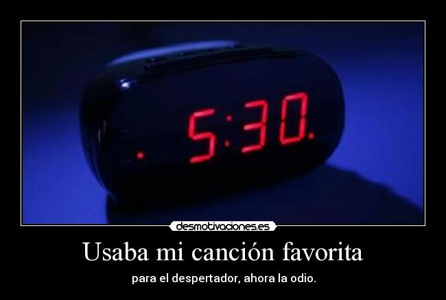 Usaba mi canción favorita -