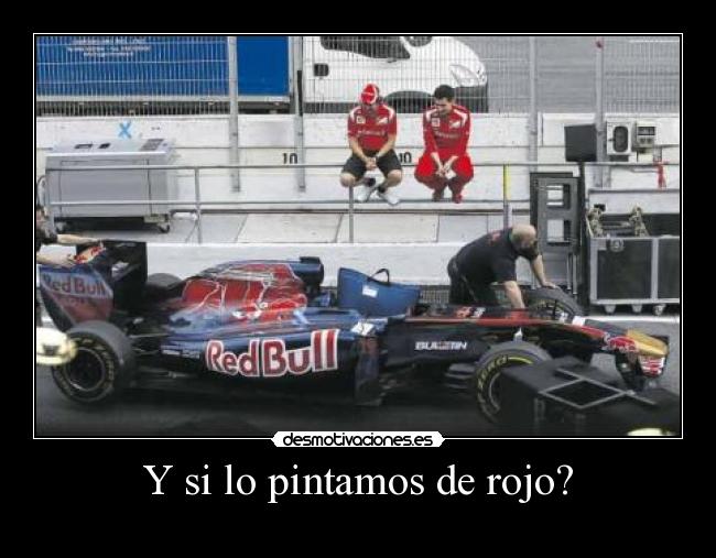 Y si lo pintamos de rojo? -