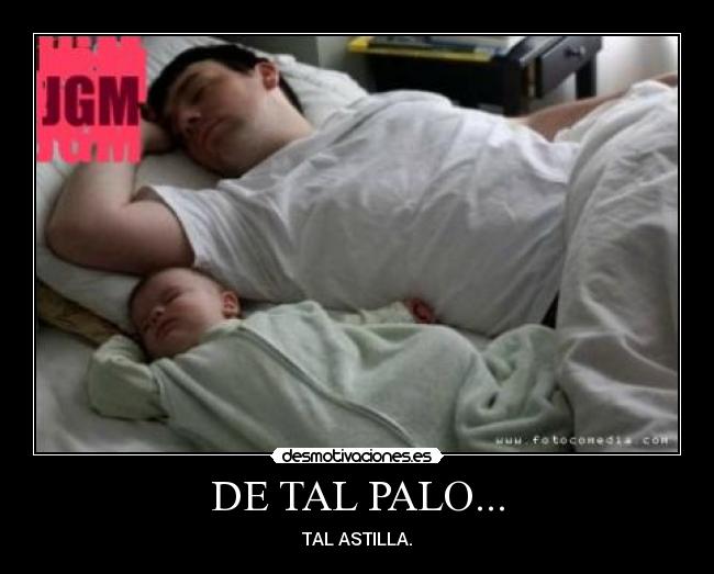 DE TAL PALO... -