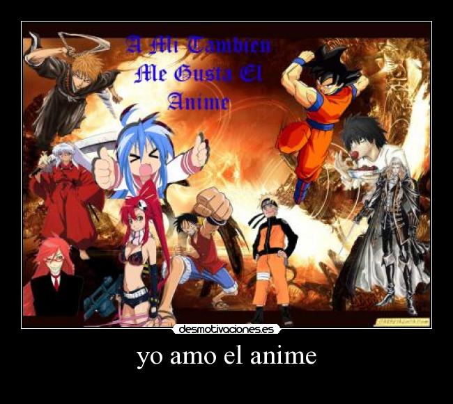 carteles anime anime desmotivaciones