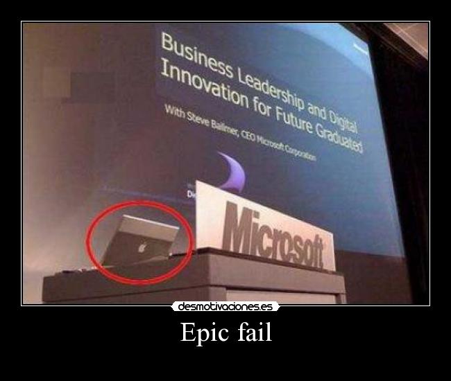 Epic fail - 