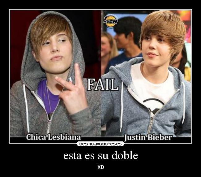 esta es su doble -