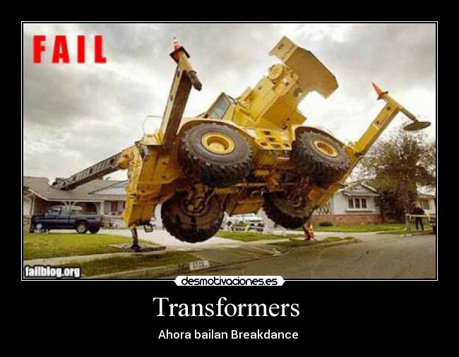 Transformers - Ahora bailan Breakdance