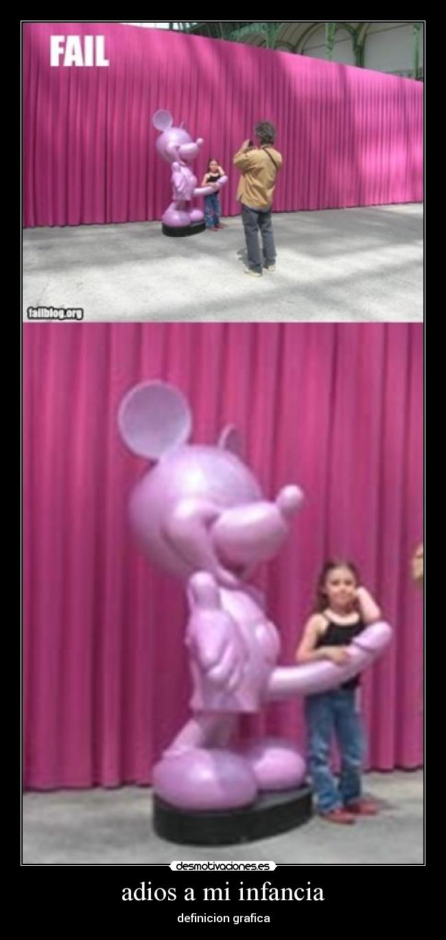 adios a mi infancia - definicion grafica