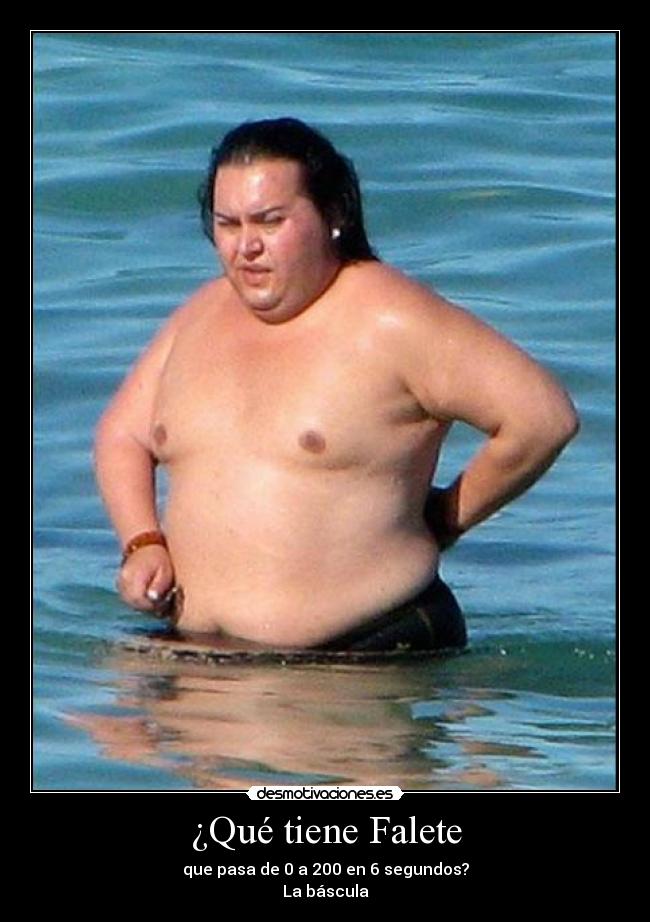 ¿Qué tiene Falete -