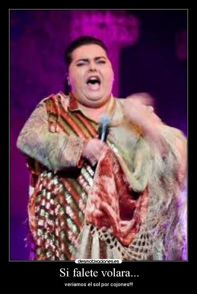 Si falete volara... - veriamos el sol por cojones!!!