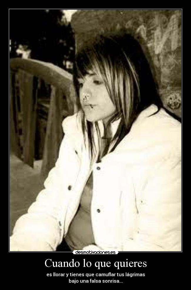 carteles llorar desmotivaciones