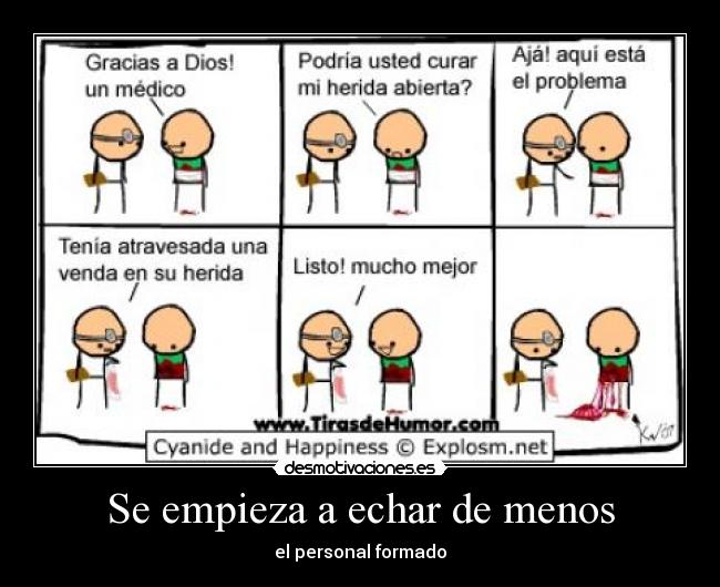 Se empieza a echar de menos - 