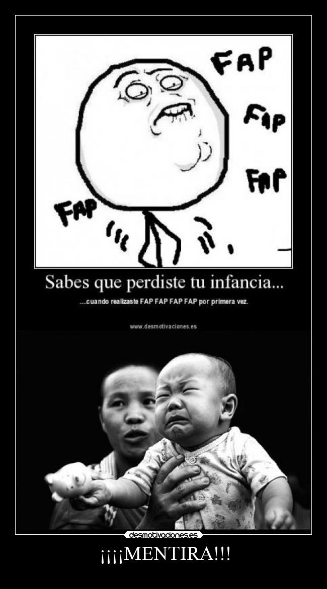 ¡¡¡¡MENTIRA!!! -