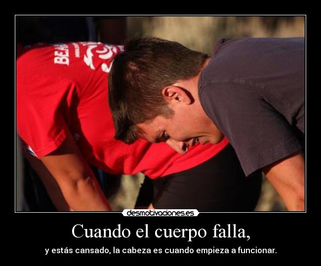 Cuando el cuerpo falla, - 