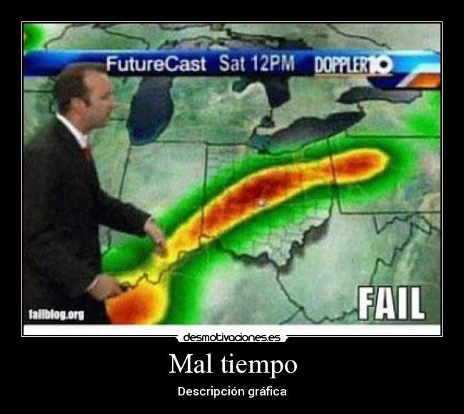 Mal tiempo -
