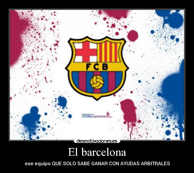 El barcelona -