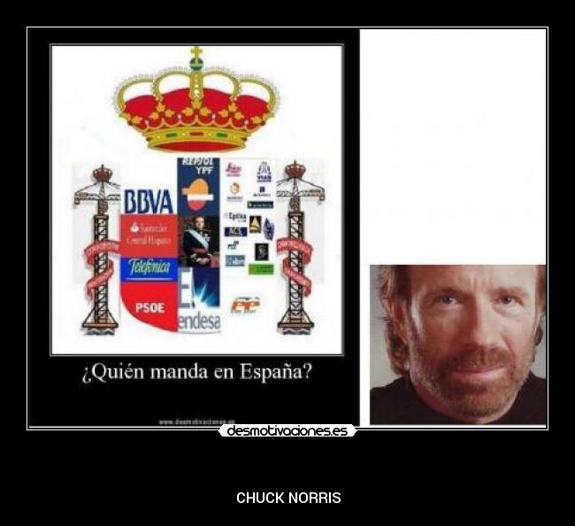   - CHUCK NORRIS