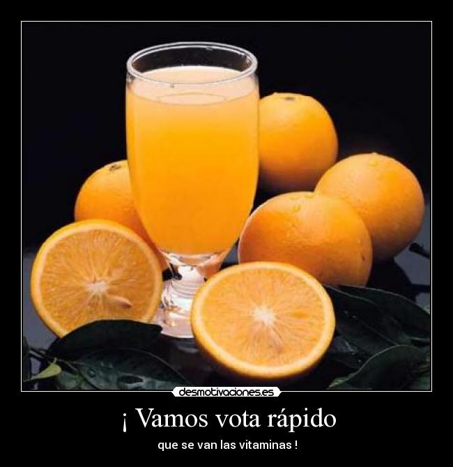 ¡ Vamos vota rápido - 