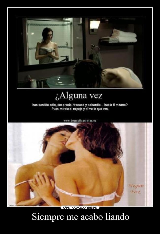 Siempre me acabo liando -