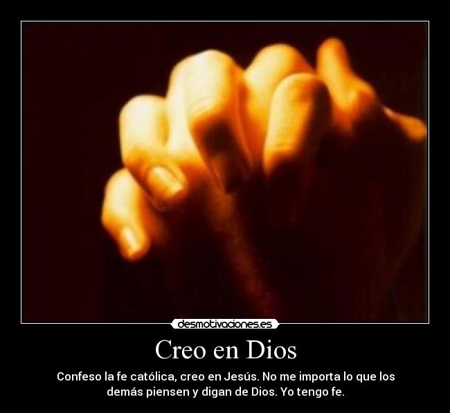 Creo en Dios -