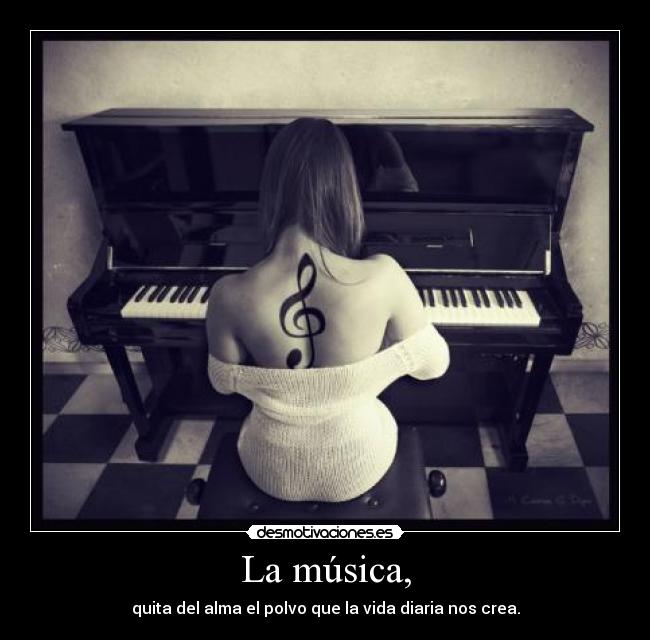 La música, - 