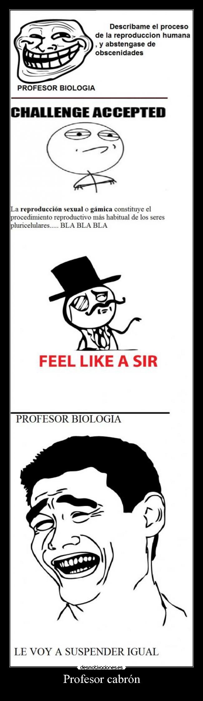 Profesor cabrón -