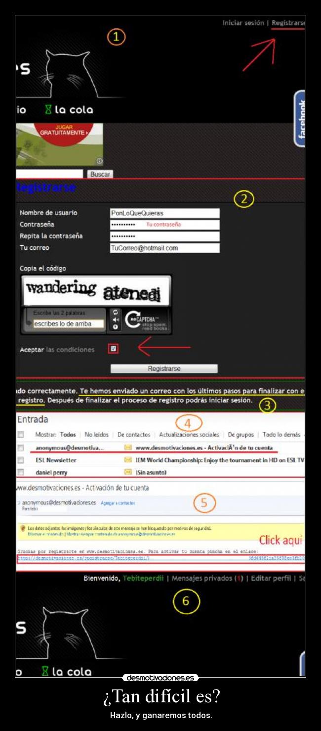 ¿Tan difícil es? -