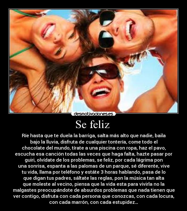 Se feliz  - 