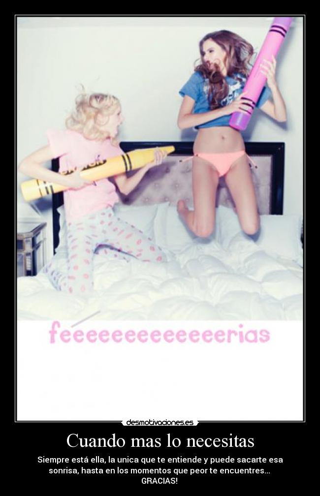 Cuando mas lo necesitas - 