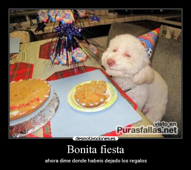 carteles fiesta desmotivaciones