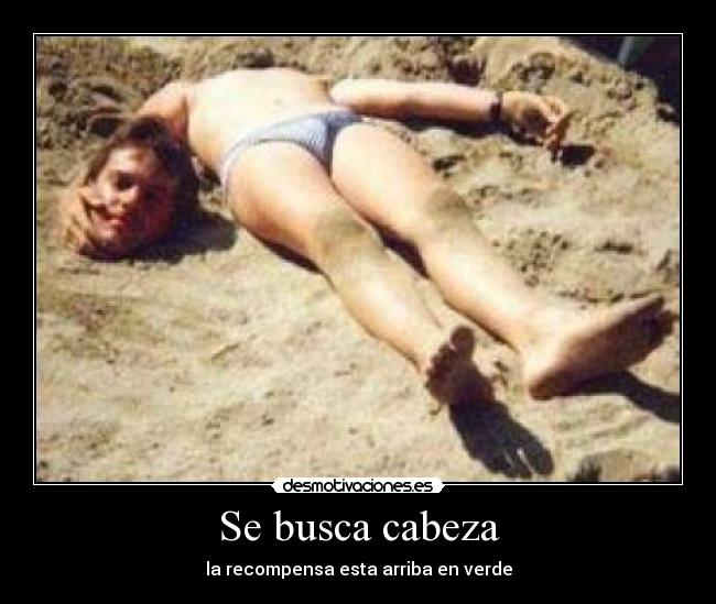 Se busca cabeza -
