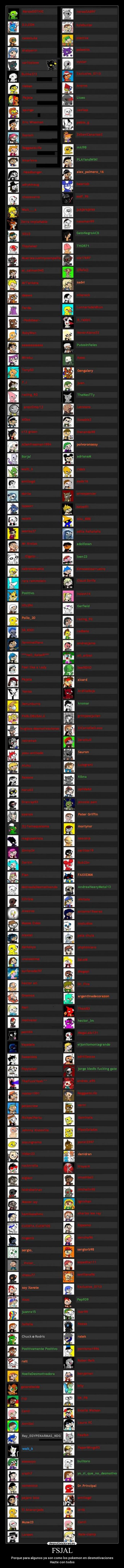 FSJAL - Porque para algunos ya son como los pokemon en desmotivaciones
Hazte con todos