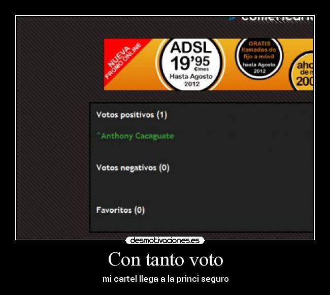 Con tanto voto - 